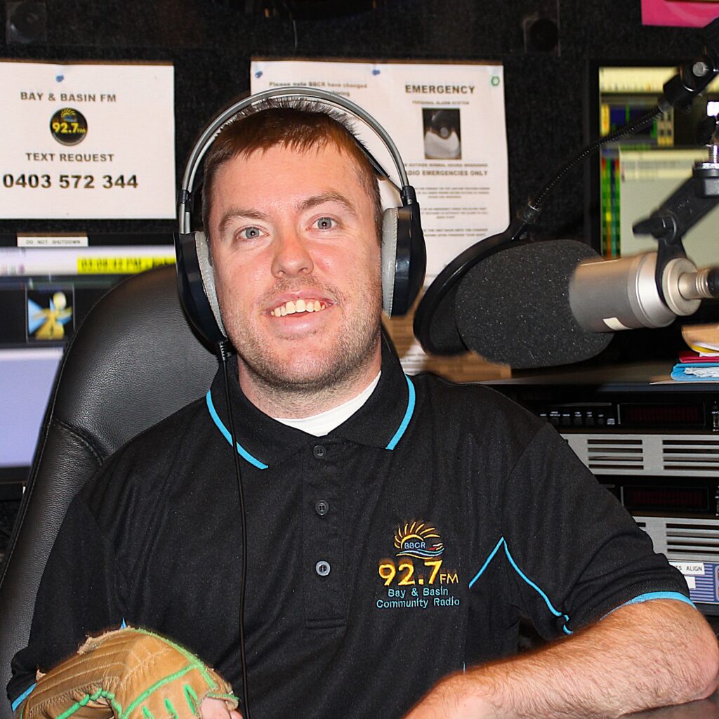 Radio presenter Jarod Insley